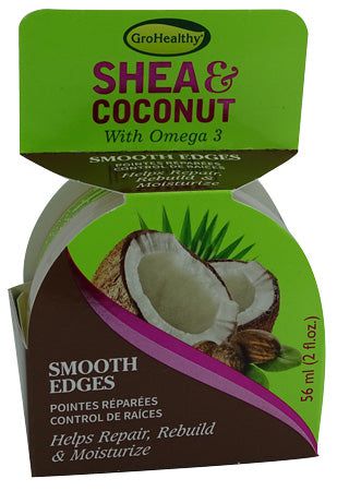 GroHealthy GroHealthy Shea Coconut Smooth Edges 56ml