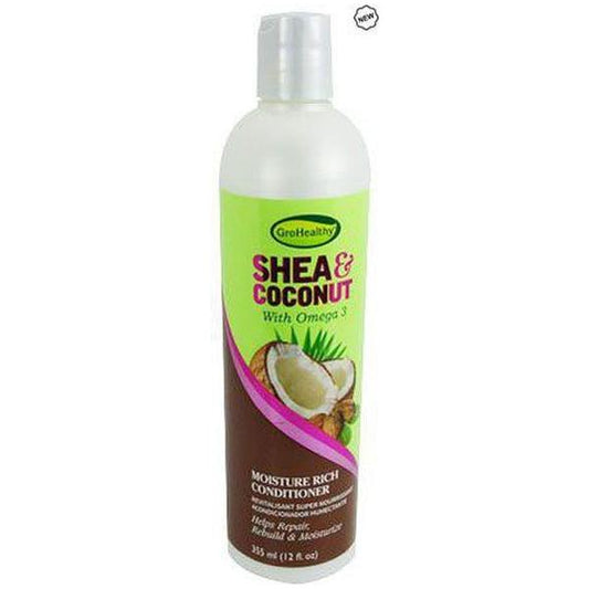 GroHealthy Health & Beauty GroHealthy Shea Coconut Shea Moisture Rich Conditioner 355ml