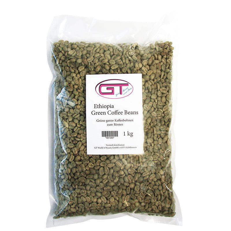 GT World Ethiopian Rohkaffee Bohnen 1 kg