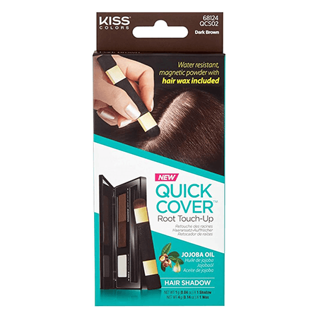gtworld.be Kiss Colors Quick Cover Root Touch Up Shadow - Dark Brown