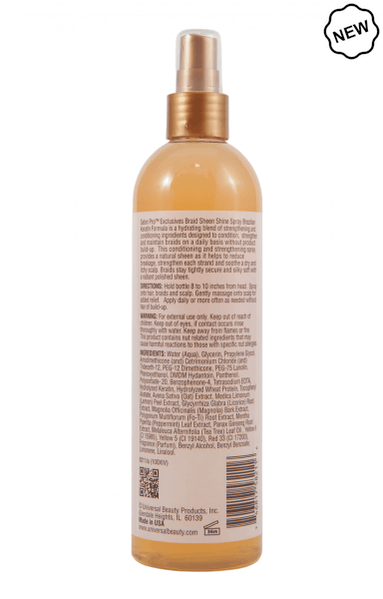 gtworld.be Salon Pro Braid Sheen Spray Brazilian Keratin 12 Oz