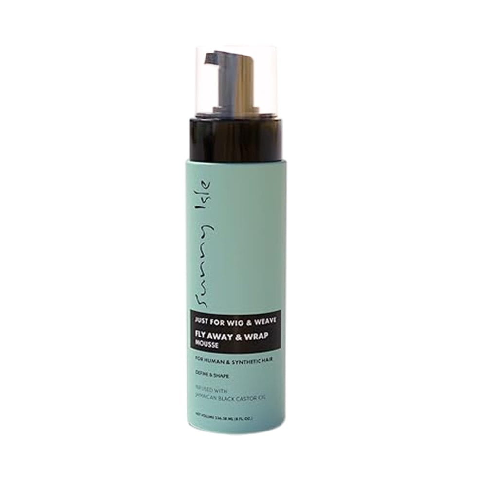 gtworld.de Health & Beauty Sunny Isle Just for Wig, Weave, Braid, & Extensions - Fly away & Wrap Mousse 8oz