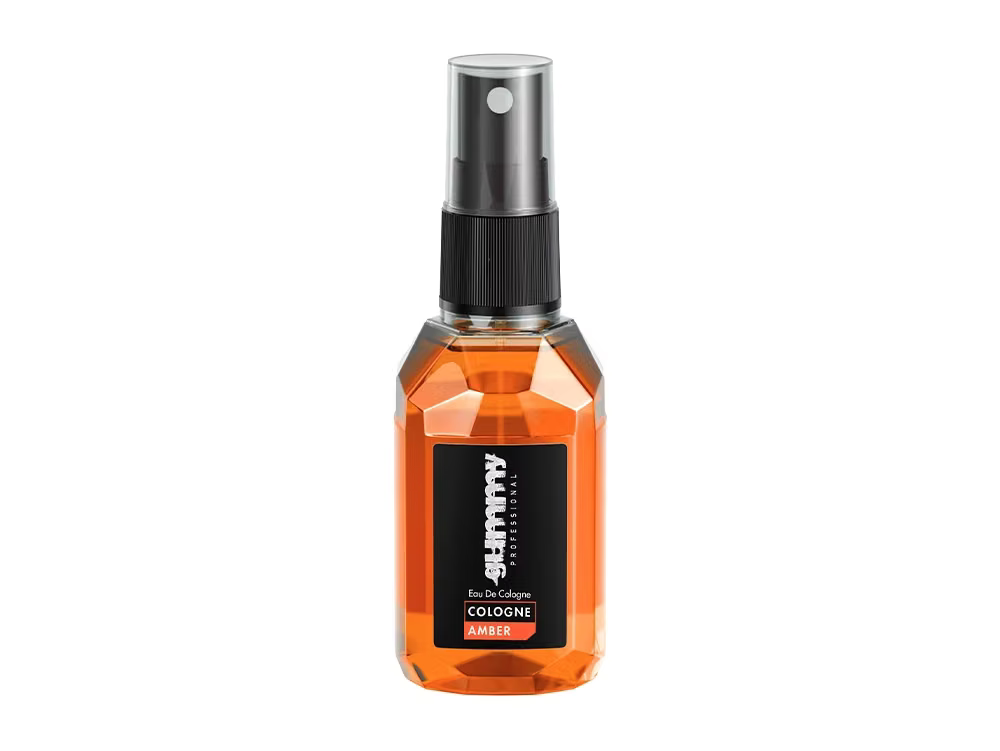 Gummy Health & Beauty 50 ml / Amber gummy barber cologne – après-rasage pour homme 400 ml