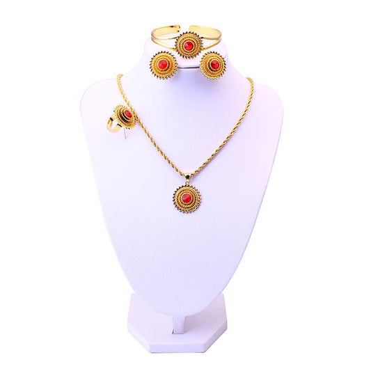 Habesha  Schmuck Jewellery Gold Af-1 | gtworld.be 