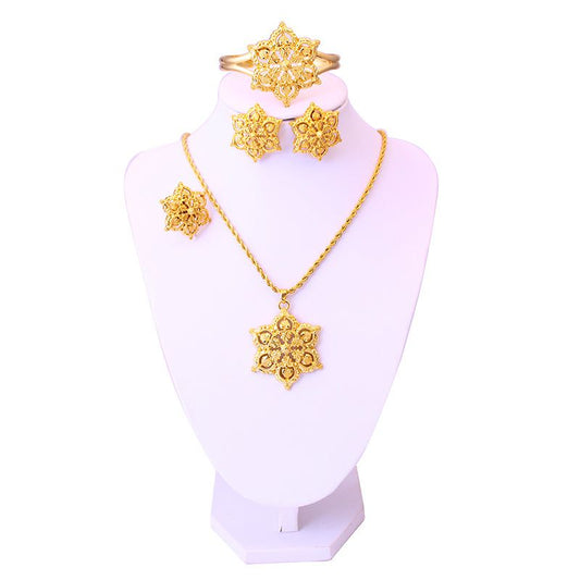 Habesha  Schmuck Jewellery Gold Af-16 | gtworld.be 