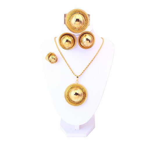 Habesha  Schmuck Jewellery Gold Af-29 | gtworld.be 