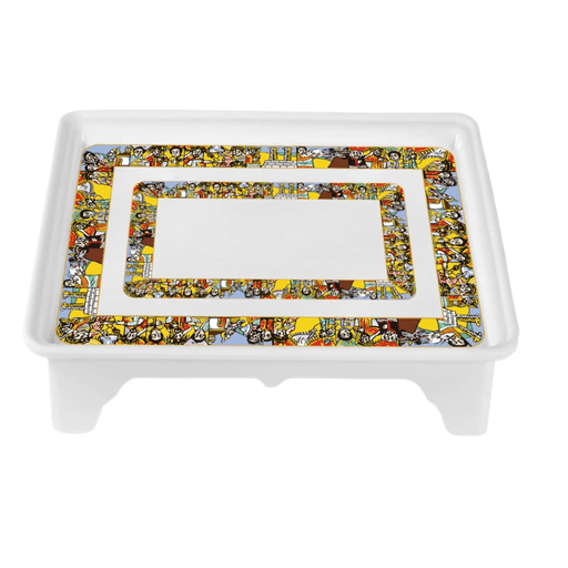 HABESHA Health & Beauty Habesha Shewhat Melamine coffee table Mid 601 37x28x5.8cm pattern/Illustration