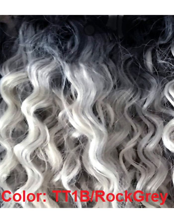 Hair by Sleek Hair by Sleek Elfenbein Webart Klassisches brasilianisches Webart Synthetische Haarfarbe: TT1B/Rock