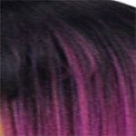 Hair by Sleek Schwarz-Pink Lila Mix Ombre