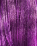 Hair by Sleek Schwarz-Purple Mix Ombre  #T1B/Purple Hair by Sleek Freedom Braid Collection Cro Spiral Locs Synthetic Hair