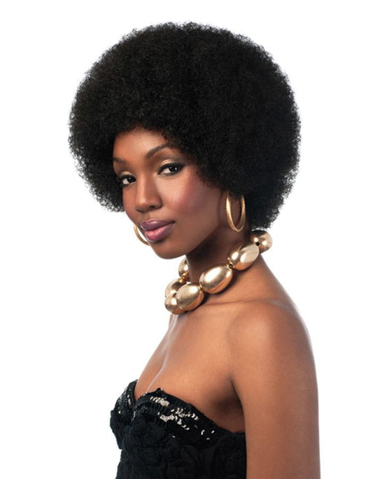 Hair by Sleek SLEEK Big Afro Wig SH : 4 Mittelbraun