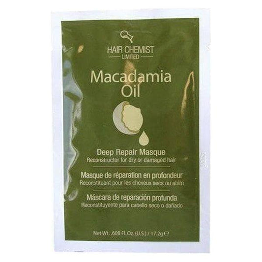 Hair Chemist Health & Beauty 17.2 g Hair Chemist - Masque réparateur intense à l'huile de macadamia (17,2/227 g)