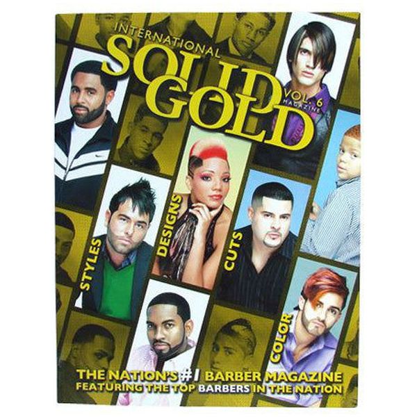 Hair Style Magazine Solid Gold Barber