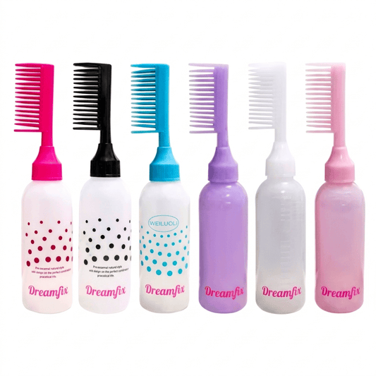 Dreamfix - Hair Dye Bottle with Comb Tooth (assorted)