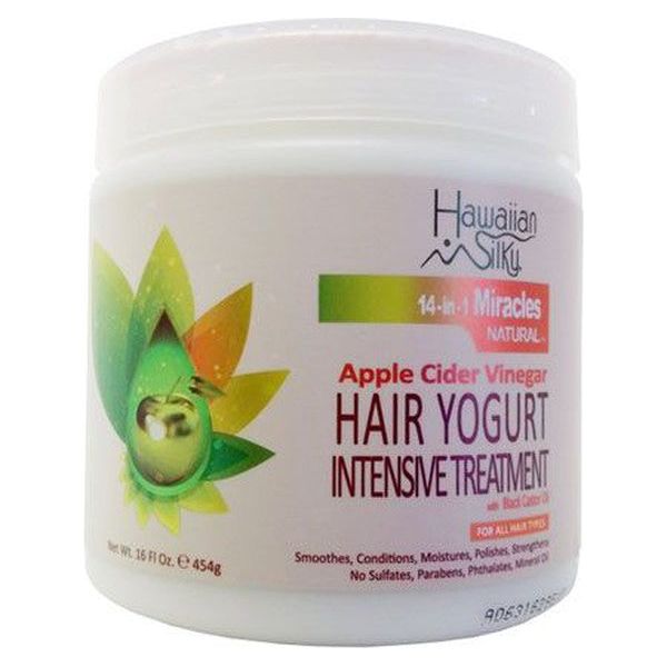 Hawaiian Silky Apple Cider Vinegar Hair Yogurt Intensive Treatment 454g