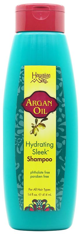Hawaiian Silky Hawaiian Silky  Argan Oil Hydrating Sleek Shampoo  414ml