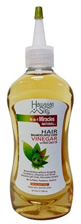 Hawaiian Silky Hawaiian Silky Hair Vinegar with Black Castor Oil 238ml
