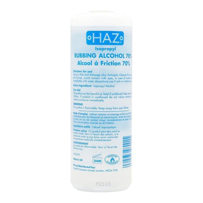 Haz Isopropyl Rubbing Alcohol 70%, 500ml