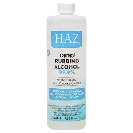 Haz Rubbing Alcohol 99.9% 500ml