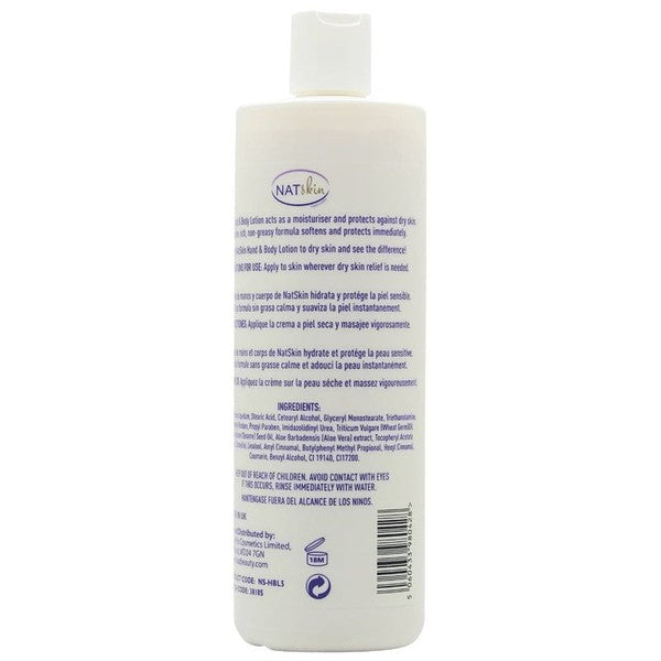 HAZ NATskin Hand & Body Lotion 500ml