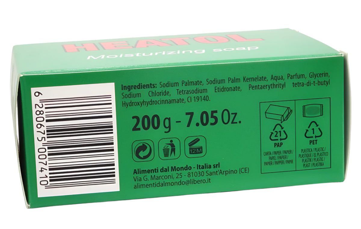 Heatol Health & Beauty Heatol Moisturizing Soap 200g