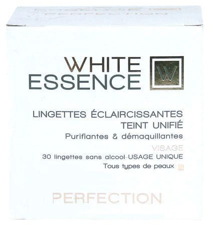HT 26 Ht 26 White Essence Lightening Lingettes Unifie Face