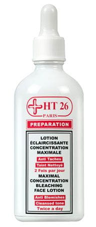 HT 26 HT26 - Maximal concentration bleaching face lotion