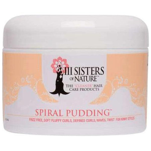 III Sisters of Nature Health & Beauty 3 Sisters of Nature Curly Whip Pudding 236ml