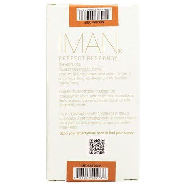 Iman Health & Beauty Iman Perfect Response Oil-Blotting Pressed Powder Medium Deep 10g