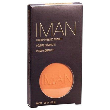 Iman Luxury Pressed Powder Earth Dark 10g