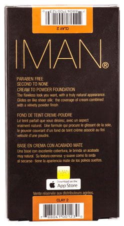 Iman Iman Second To None Cream To Powder Foundation Clay 2  10ml