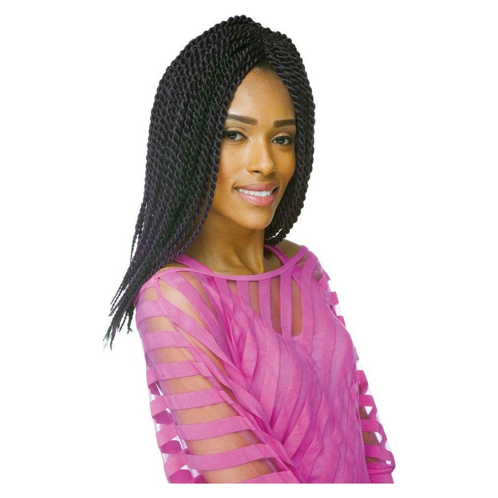 Impression Impression Bulk Senegalese Twist Groß Cheveux synthétiques