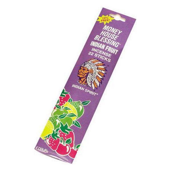 Indian Spirit Money House Blessing Indian Fruit Incense 22 sticks