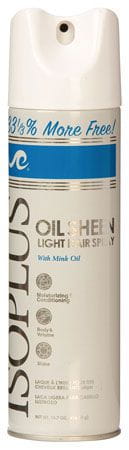 Isoplus Isoplus Oil Sheen Light Hair Spray 14.7Oz