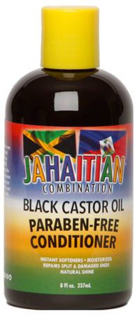 Jahaitian Combination Combination Black Castor Oil Paraben-Free Conditioner 237ml