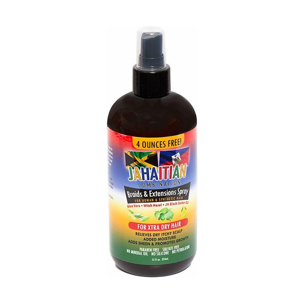 Jahaitian Combination Braid & Extensions Spray For Xtra Dry 12 Oz