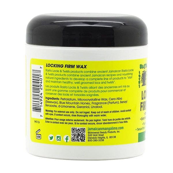 Jamaican Mango & Lime Health & Beauty Jamaican Mango & Lime Locking Firm Wax 177ml