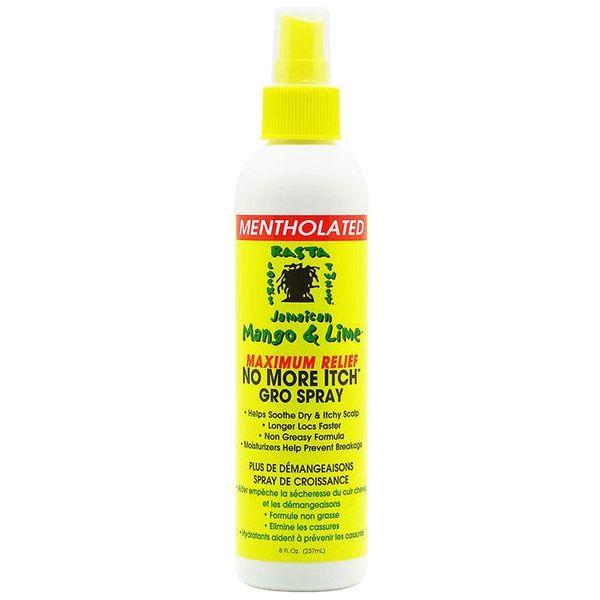 Jamaican Mango & Lime Health & Beauty Jamaican Mango & Lime Maximum Relief No More Itch Gro Spray 237ml