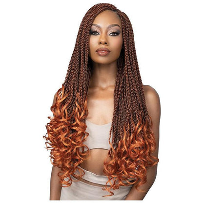 Janet Collection Health & Beauty Janet Collection 3X Pre-Stretched French Curl Cheveux synthétiques  48"