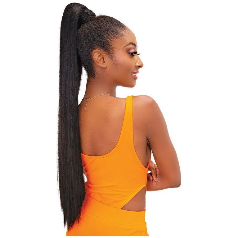 Janet Collection Health & Beauty Janet Collection Snatch Wrap Yaky Ponytail Straight 32" - Kunsthaar