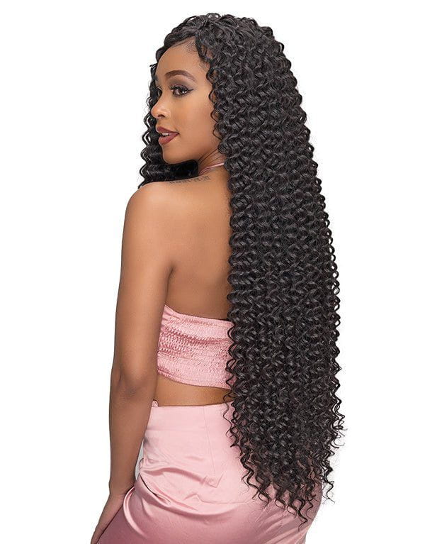 Janet Collection Health & Beauty Remy Illusion Natural Deep Wave 30" -extension Synthetic Hair