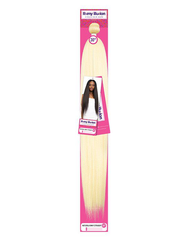 Janet Collection Health & Beauty Remy Illusion Natural Kinky Straight 30" -extension Synthetic Hair