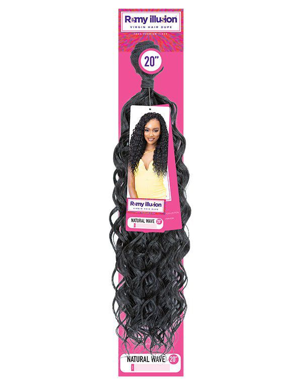 Janet Collection Health & Beauty Remy Illusion Natural Wave 20"\30"-extension Synthetic Hair