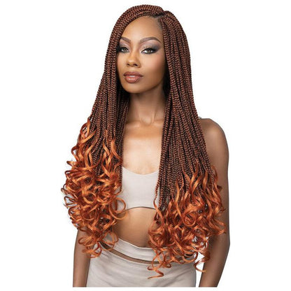 Janet Collection 3X Pre-Stretched French Curl Cheveux synthétiques  48"