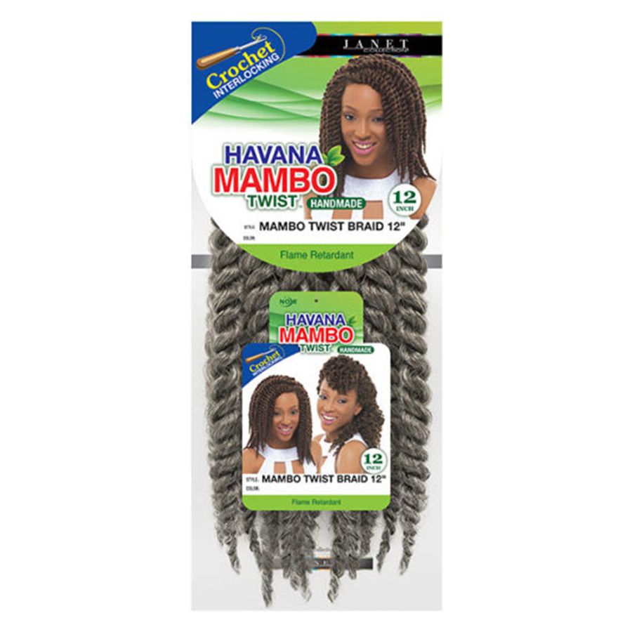 Janet Collection Janet Collection Havana Mambo Twist Braid Handmade 12" Synthetic Hair