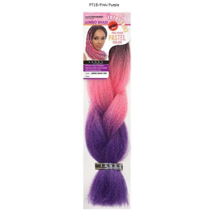 Janet Collection Jumbo Braid (KN) Pre-Dyed Pastel Color Synthetic Hair