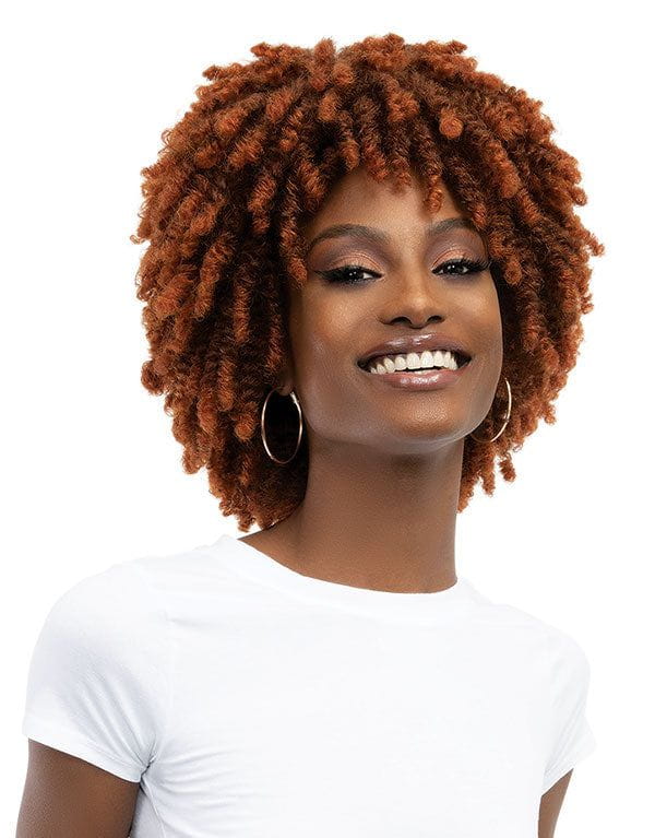 Janet Collection Janet Collection Natürliche Afro Kane Perücke - Synthetisches Haar