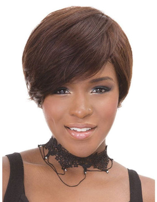 Janet Collection Janet Collection Pixie Cut 38pcs + 8"(4pcs) 100% cheveux humains vierges