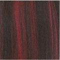 Janet Collection Schwarz-Burgundy Mix #FR1B/Burg Janet Collection Pixie Cut 38pcs + 10"(4 pcs) 100% Virgin De vrais cheveux