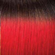 Janet Collection Schwarz-Rot Mix Ombre